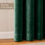 Thermal Velvet Curtains with Eyelet Ring Top - Blackout Crushed Velvet Drapes Pair-120238556-120238563