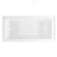 Baignoire en alcôve en acrylique 60 x 30 po Fine Fixtures, hauteur 15 po, drain à gauche, tablier-125400842-125400841