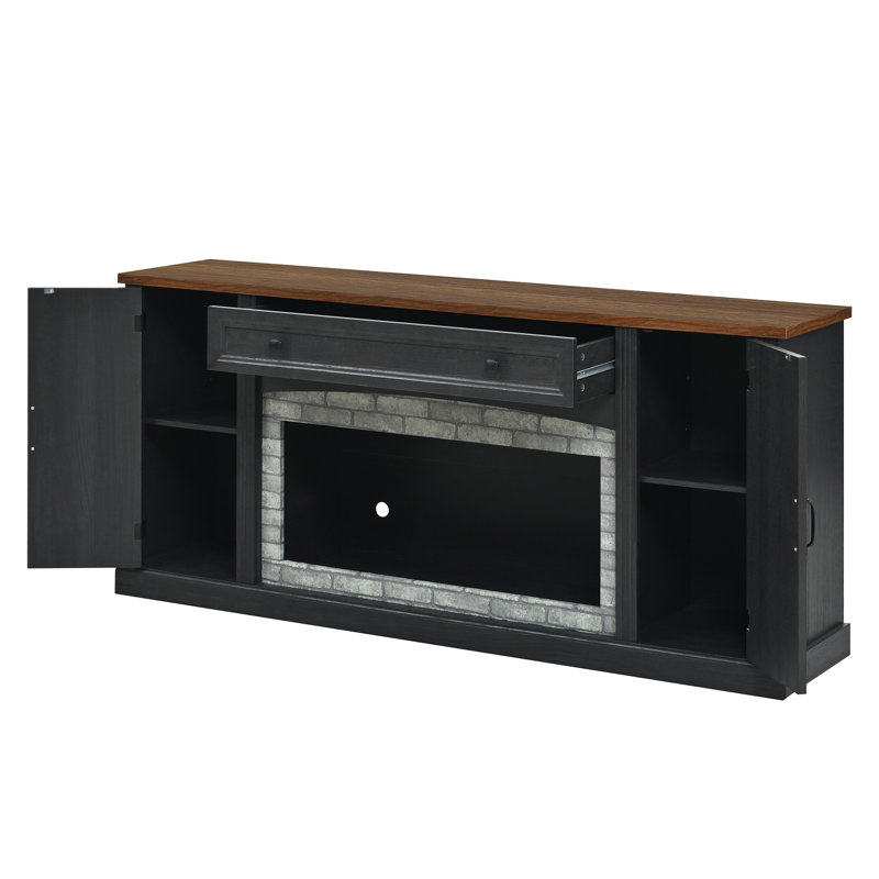 Meuble de rangement pour téléviseur et centres de divertissement, console de maison en MDF Farmhouse