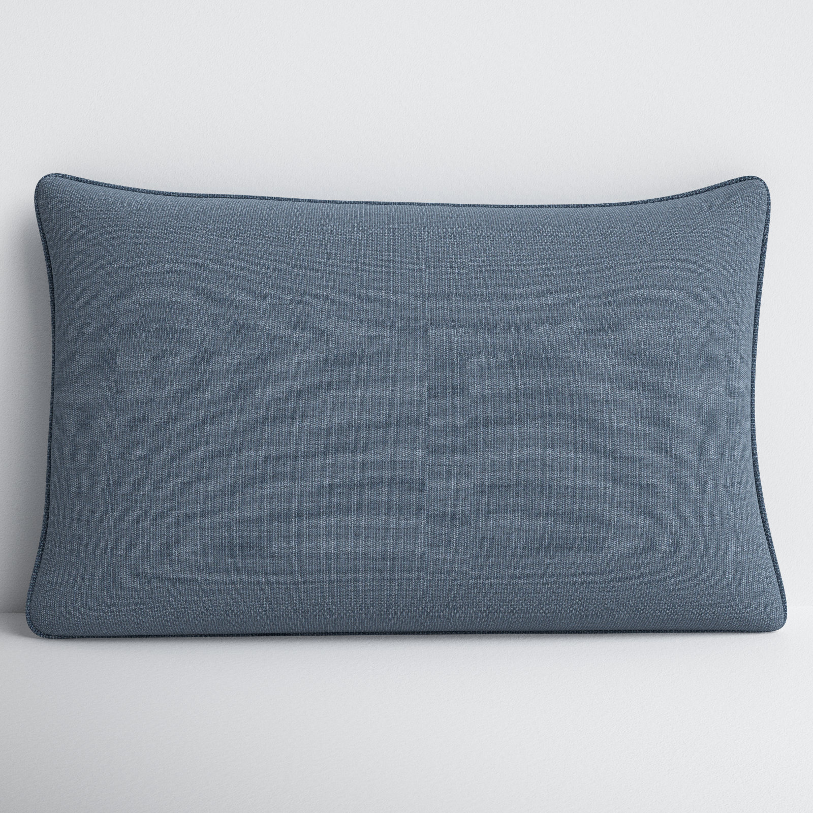 Annata 26" x 16" Sunbrella® Throw Pillow, Denim