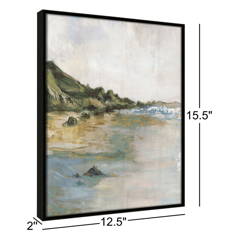 «Cordoba Tide’s Edge» par, Espresso, H 15,5 po x l 12,5 po