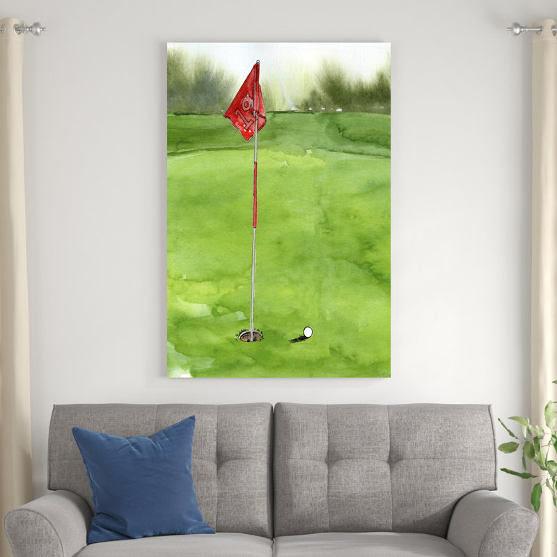 Tee Off Time I, H 48 po x l 32 po