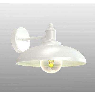 1-Light Outdoor Wall Lamp Black