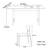 Rectangular family dining table