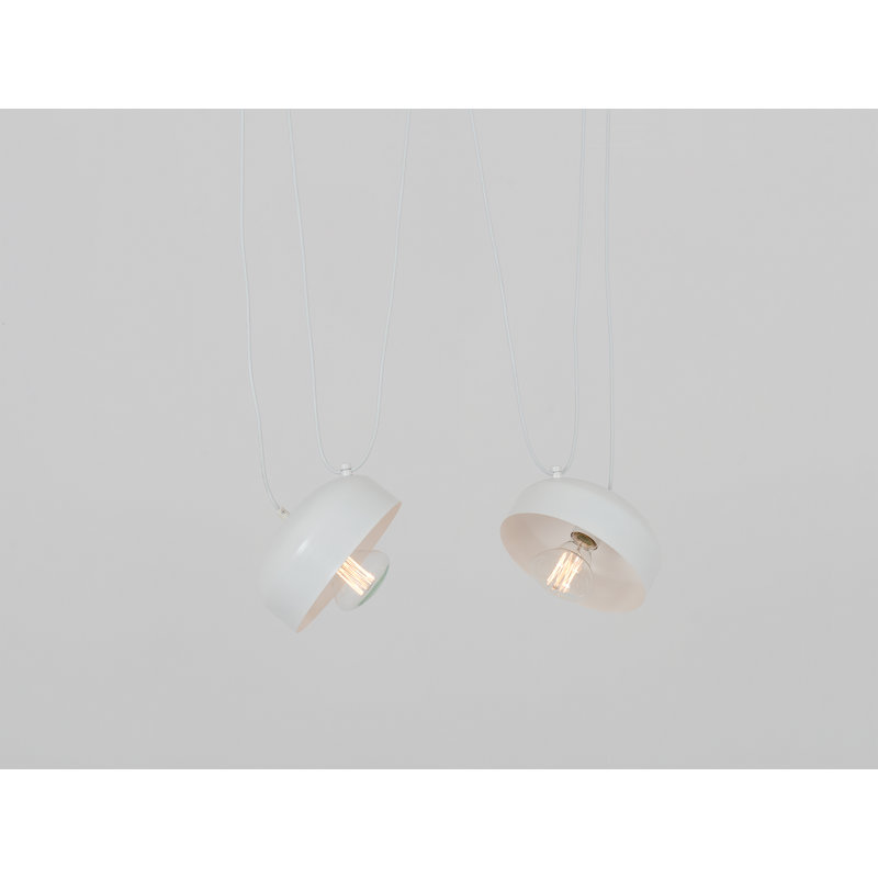 Allan 2 - Light Unique/Statement Pendant, White