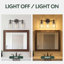 3-Light Dimmable Vanity Light With Water Glass Shades Brushed Gold Finish-125104603