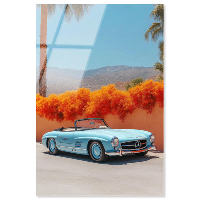 Reproduction d'acrylique convertible «Mercedes» par Notoriart