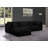 Hulin Upholstered 114 " Polyester L-Shaped Corner Sectional with Ottoman-87141385
