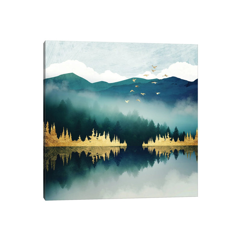 Mist Reflection - Print on Canvas, Wrapped Canvas, 45.72 cm H x 45.72 cm W x 1.91 cm D
