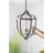 4 - Light Metal Chandelier, Hanging Light Fixture With Adjustable Chain For Kitchen Dining Room Foyer Entryway, Bulb Not Included