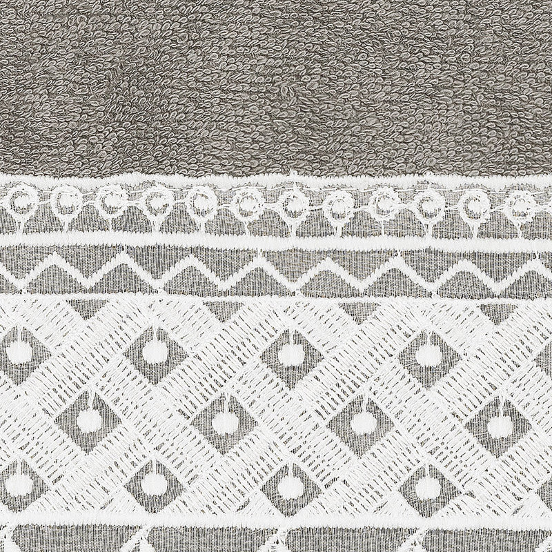 Aiden Midweight Hand Towel, Dark Gray
