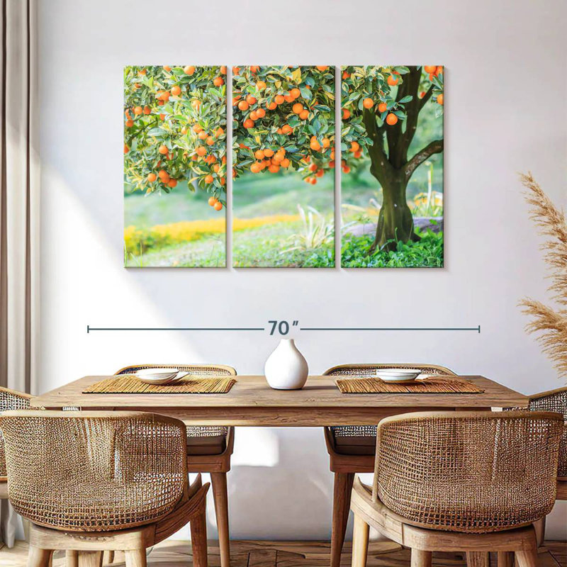 Harnek Orange Tree, 36" H x 57" W