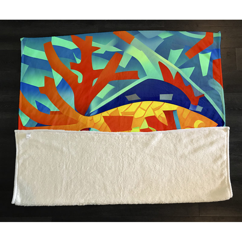 Throw Blanket, 51" W x 60" L