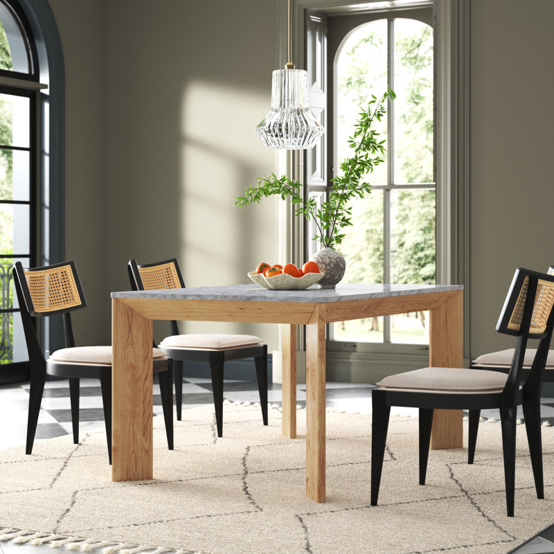 Winnie Dining Table, Gray, 38" W x 80" L