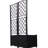 Trellis Raised Bed In Brown - 2 Removable Pots For Garden Decoration Drainage And Support Climbing Plants Outdoors Made Of Detachable Plant Growth Feature