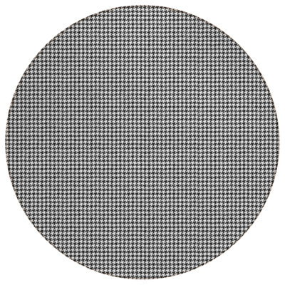 Loreen Washable Houndstooth Indoor / Outdoor Rug