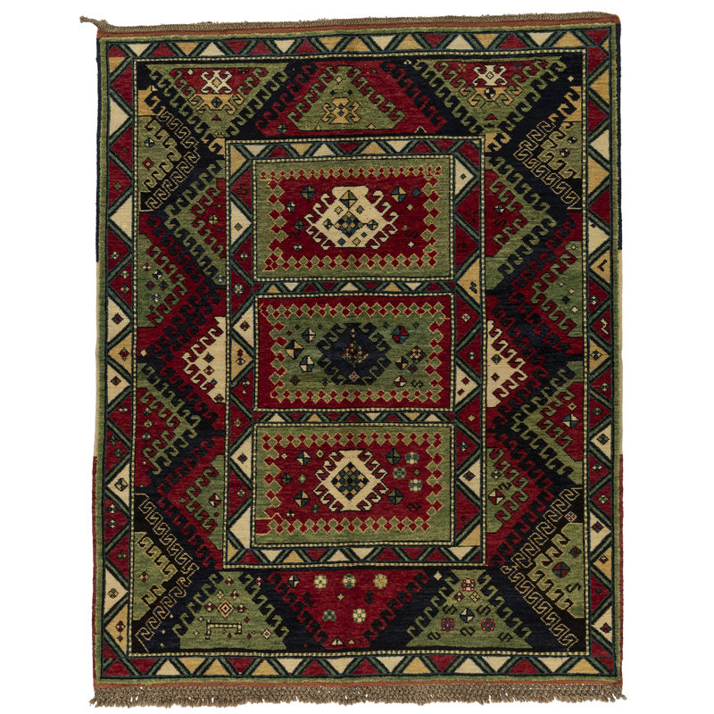 Bordjalu One-of-a-Kind 5' X 7' Hand Knotted Area Rug