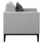 Chaise rembourrée, fauteuil, fauteuil d'appoint pour l'intérieur