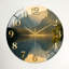 «Mountain Lake», horloge murale en verre-125045658
