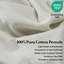 Ensemble de 2 taies d'oreiller en percale 100% coton Chloe-116331576-132908287