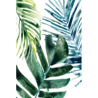 Mélange de feuilles tropicales I
