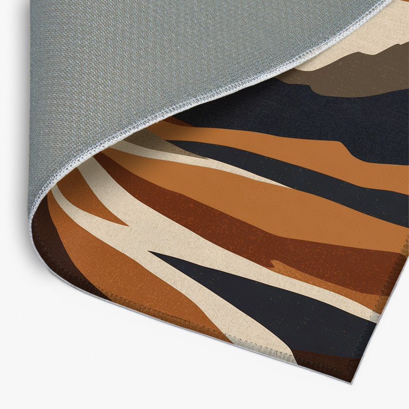 Echoing Dunes Indoor And Outdoor Area Rug, Rectangle 5' x 7'