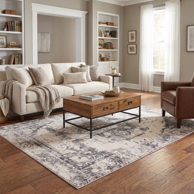 Tapis oriental oriental blanc