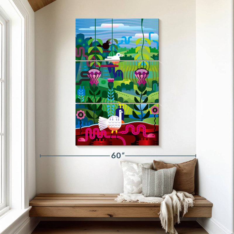 Harnek New Spring, 50" H x 32" W