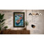 Mediterranean Harbor Coastal - Framed Print-576434134-576434137