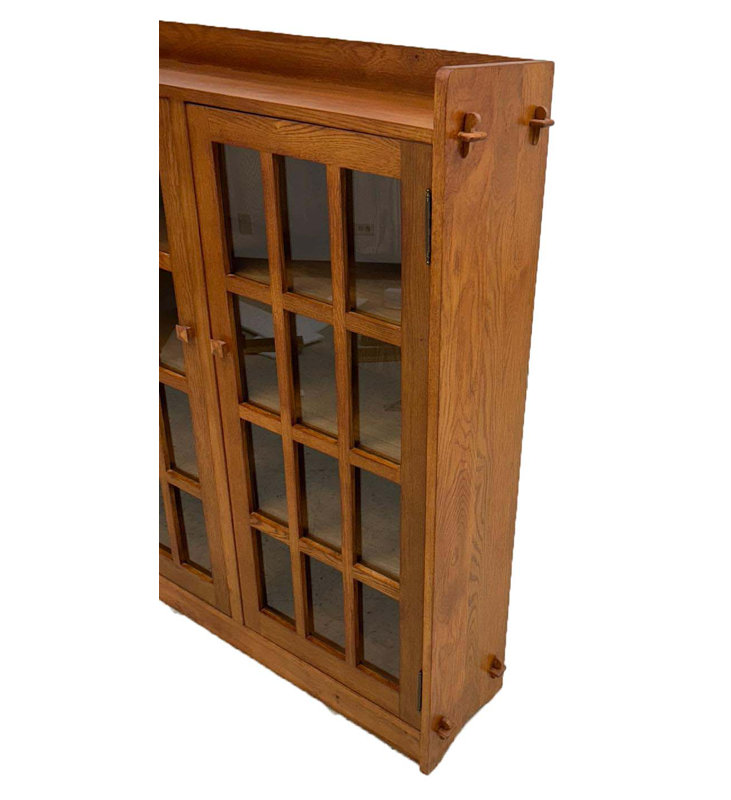 Buffet 62 tiroirs Mission Oak - Noyer, Noyer