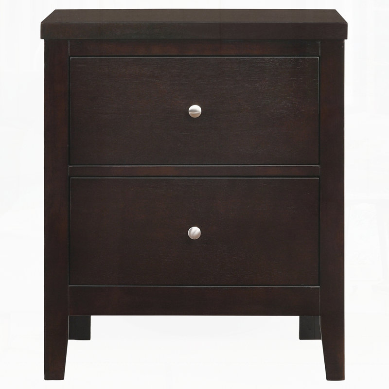 Table de chevet moderne pour chambre à coucher, Cappuccino