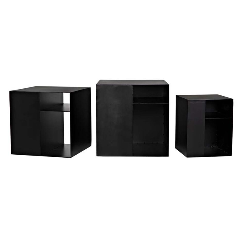 Gropius Steel Top Nesting Tables