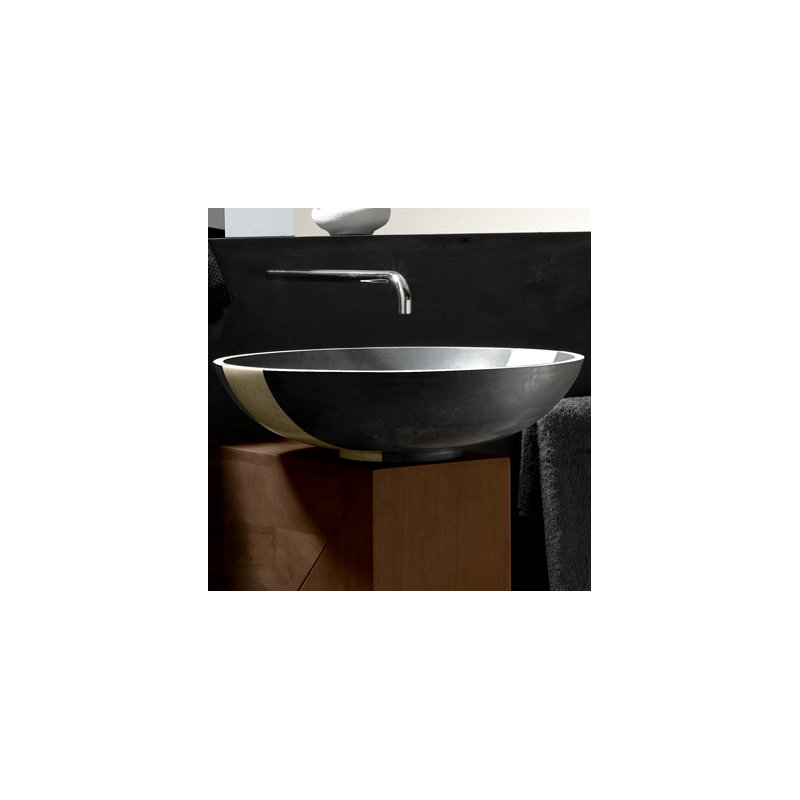 Copalto 18'' L Bathroom Sink, Black