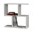 Barbara Side Table Modern 2-Tier Design with Storage Compartments-32302008