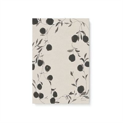 «Black Ink Botanicals I», toile tendue