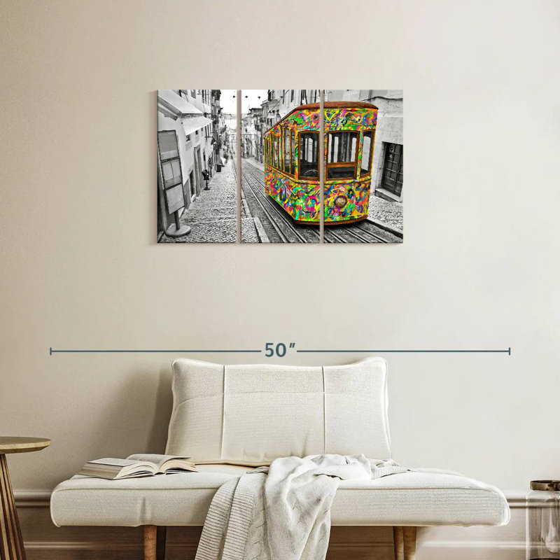 Mehar Lisbon Tram, 20" H x 33" W