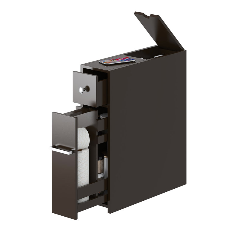 Armoire de salle de bain Lall, Espresso