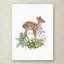 « cerf », impression sur toile tendue-21938477