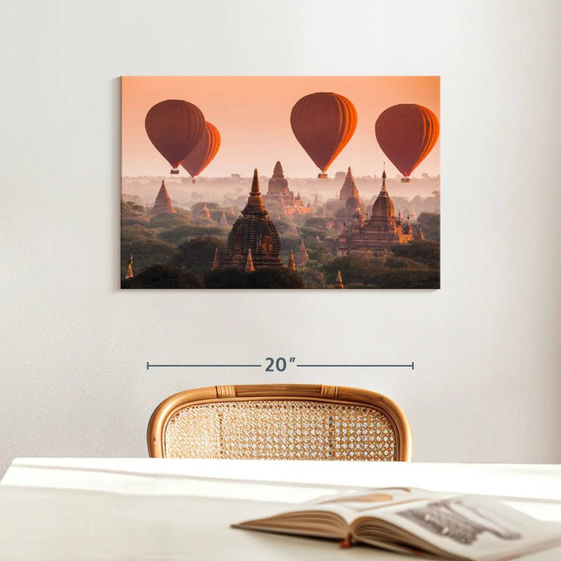 Montgolfières Mehar, H 16 po x l 24 po
