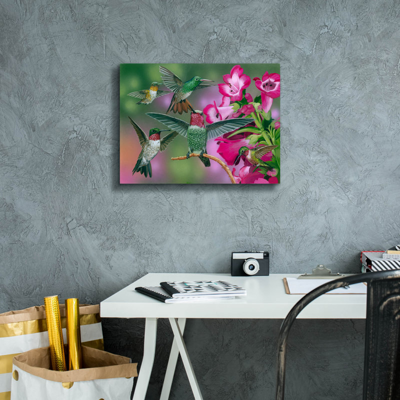 «Up And Away» par William Vanderdasson, H 12 po x l 16 po x P 0,75 po