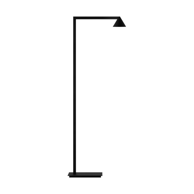 Midrand LED Task Floor Lamp, Nightshade Black