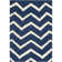 Sanyla Hand Tufted Wool Chevron Rug