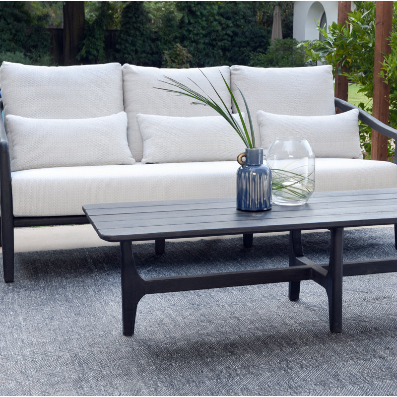 Aria Outdoor Sofa, Black