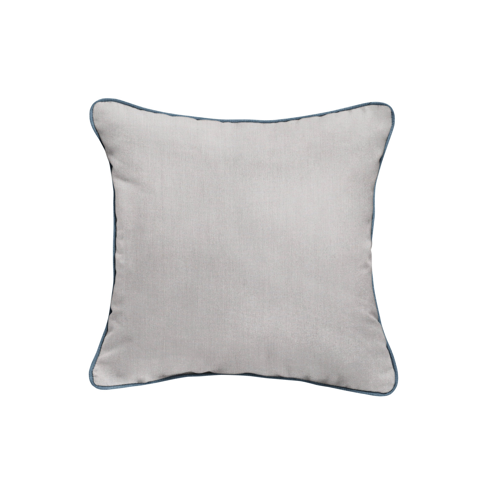 Rubina Sunbrella® Indoor/Outdoor Throw Pillow, 22" x 22", Gray