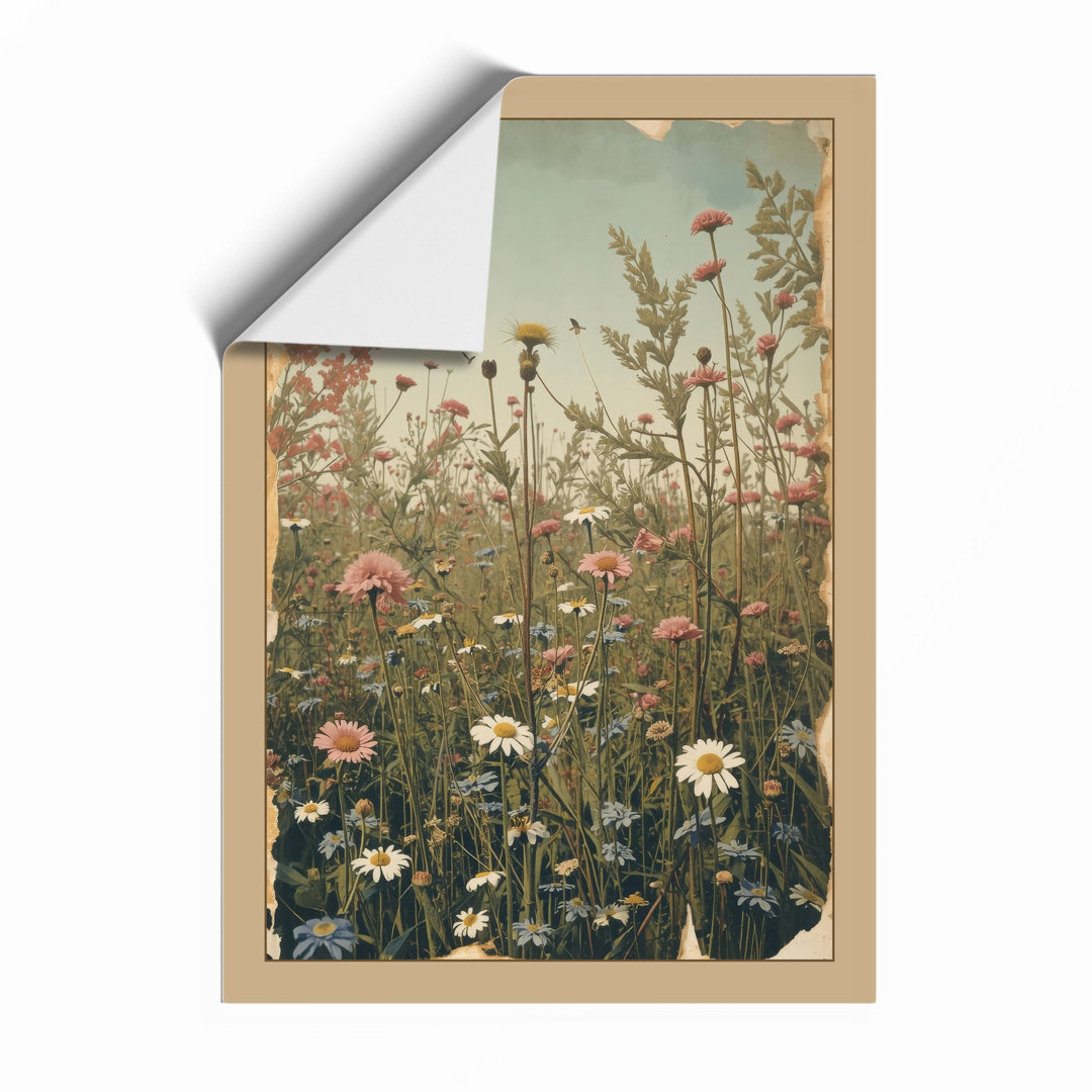 Wildflower Meadow Botanical - Framed Print