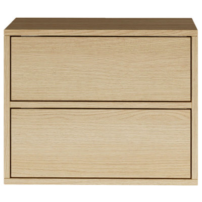 50cm W Manufactured Wood Bedside Table