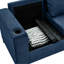 5 places moderne en tissu bleu, accoudoir carré avec porte-gobelet et rangement sous le siège, siège à ressorts spongieux confortable à haute densité rembourré 2 + 3 pour la maison, housses de coussin rembourrées amovibles-1061731550