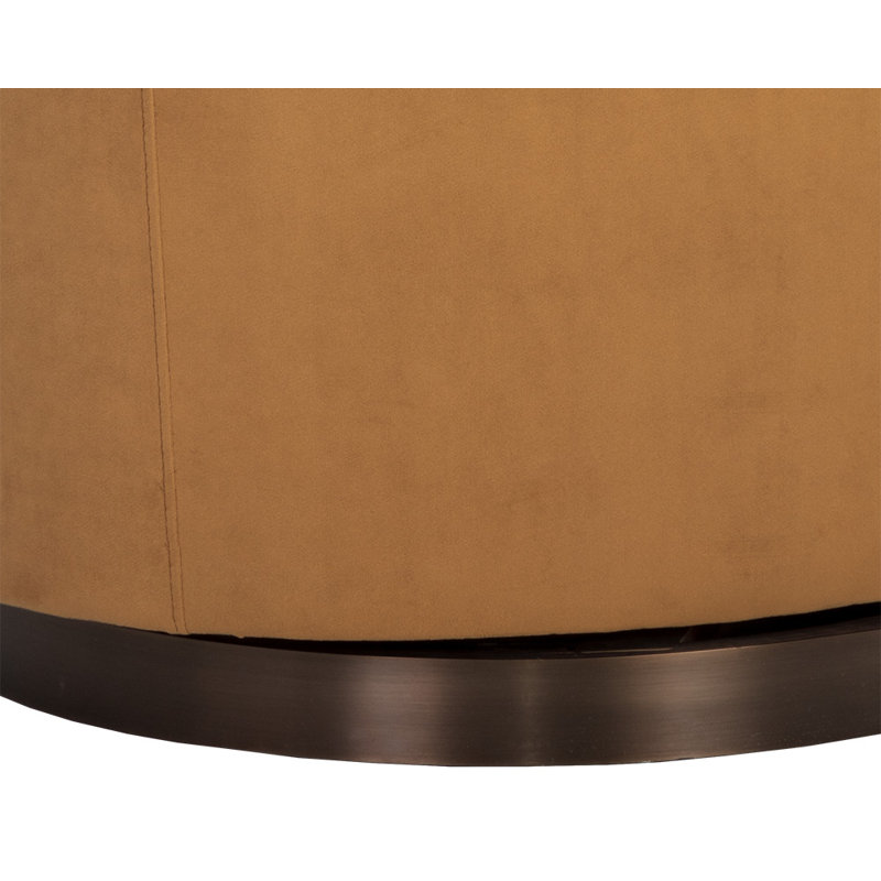 Saiya Upholstered Swivel Accent Chair