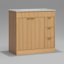 Meuble-lavabo simple 36 po avec plateau en SMC Adonia-898473094-984896613