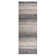 Migliore Osian Modern Striped Ombre Soft High-Low Blue Gray Charcoal Area Rug
